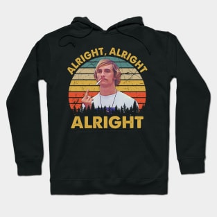 Coollest Item Alright Alright Alright 80s 90s Movie Gift Hoodie